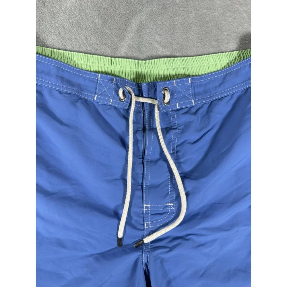 Polo Ralph Lauren‎ Swim Trunks Men's Large Blue Cargo Shorts Swimwear